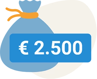 2.500 euro lenen
