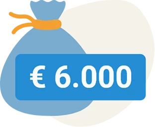 6.000 euro lenen