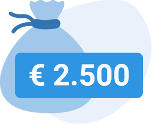 2.500 euro lenen