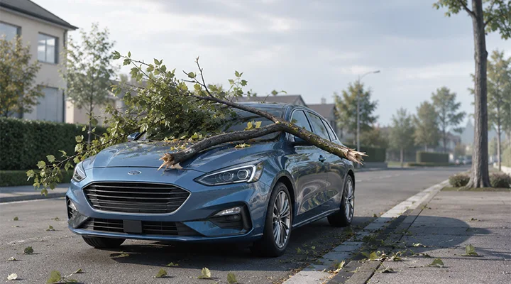 Veel stormschade aan auto’s: wat vergoedt je verzekering?