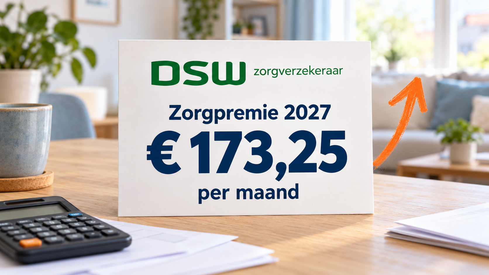 DSW maakt zorgpremie 2027 bekend: grootste premiestijging ooit