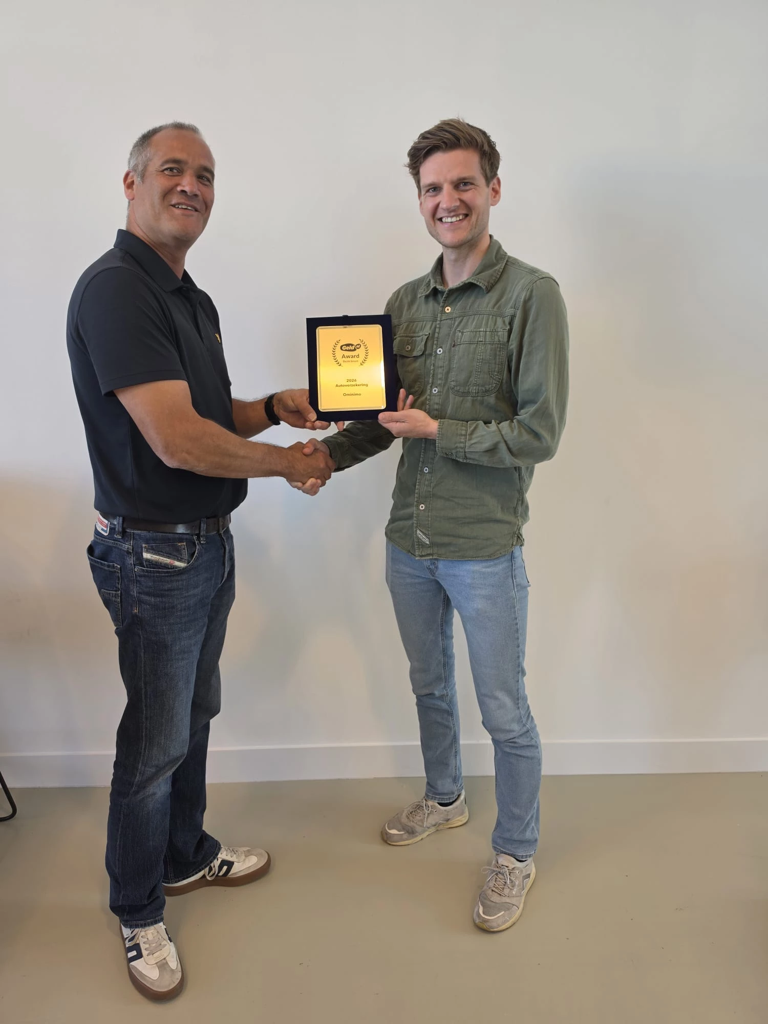 Ominimo wint Autoverzekering award Geld.nl